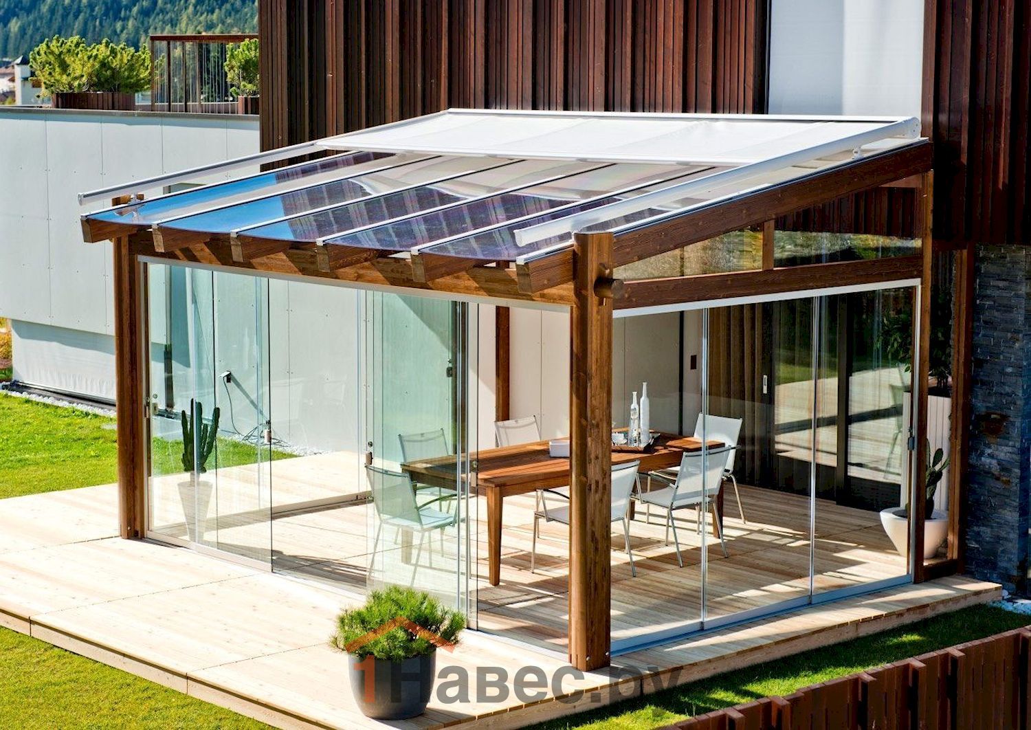 Крыша Террасы фото 7